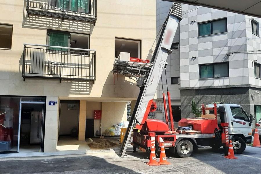 도봉구 쌍문동 이사 진행 현장