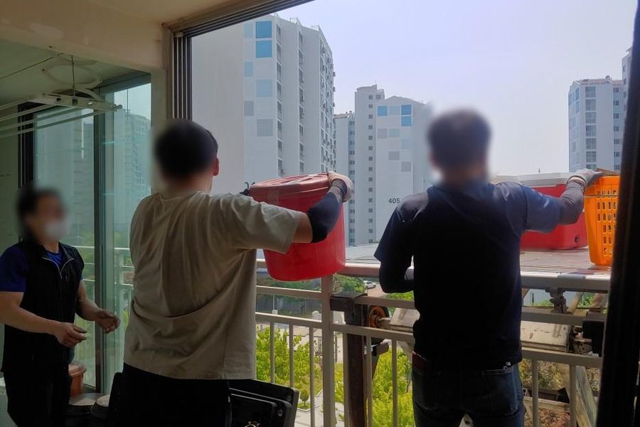 노원구 진행 중 현장